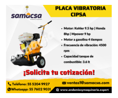 Placa Vibratoria Cipsa Mod. CM13