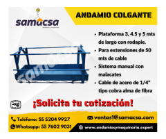 Hamaca con roda pie de 4.5 mts con roda-pie