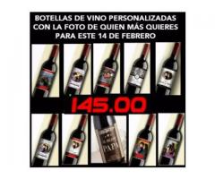 BOTELLAS DE VINO PERSONALIZADAS CON EL ESCUDO HERÁLDICO DE TU APELLIDO