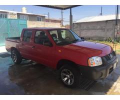 nissan np300 doble cabina 2012 rojo