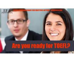 TOEFL: Preparación para el examen con maestro nativo en DF