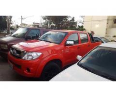 toyota hilux 2008 rojo