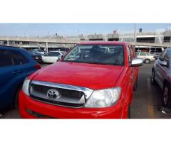 toyota hilux 2008 rojo