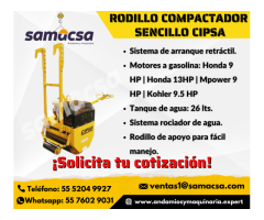 Samacsa  Rodillo compactador sencillo PR8