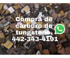 COMPRO TU SCRAP DE CARBURO EN NUEVO LAREDO