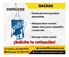 Bacha para concreto de 573 lts