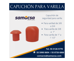 Capuchon de seguridad para Varilla - Samacsa