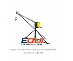 Polipastor Pluma 325 a La Venta