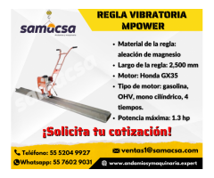 Regla vibratoria mpower 