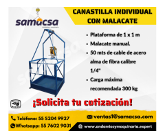 Canastilla tipo Individual  Samacsa