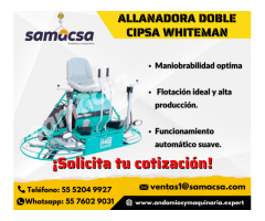 Allanadora Doble Whiteman 36’’