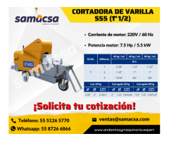 Cortadora hidráulica de varilla marca EMAQ