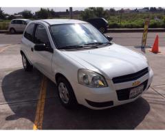 chevrolet chevy 2009 blanco