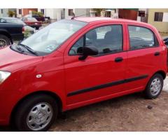 chevrolet matiz 2012 rojo