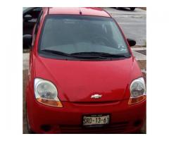 chevrolet matiz 2012 rojo