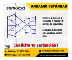 Andamio estandar de trabajo