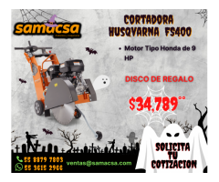 Cortadora de suelo Husqvarna FS 400 LV