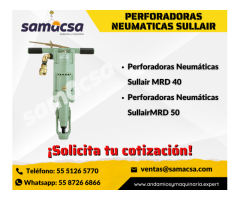 Perforadora neumática para roca sullair