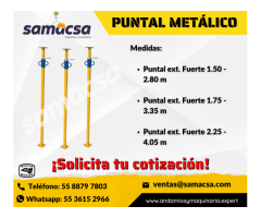 Puntal para carga de cimbra