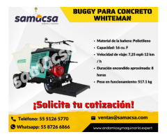 Buggy witherman para traslado de concreto