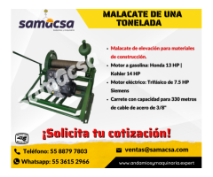 Malacate de 1000 kg samacsa