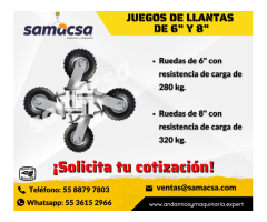 LLantas para andamio samacsa