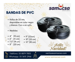 Bandas de PVC para cimbra Samacsa