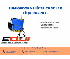 FUMIGADORA ELÉCTRICA SOLAR LÍQUIDOS 20 L