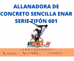 ALLANADORA DE CONCRETO SENCILLA ENAR SERIE TIFÓN 601