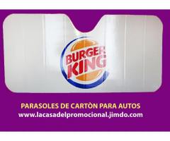 CUBRE PARABRISAS DE CARTON PARA AUTO PARA CAMPAÑAS