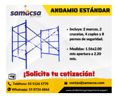 Andamio Tubular Estándar.,