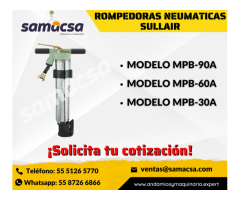 Rompedora Neumática sullair Consumo de aire cfm: 48