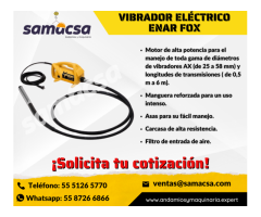 Vibrador Eléctrico FOX desde 3 m hasta 6 m