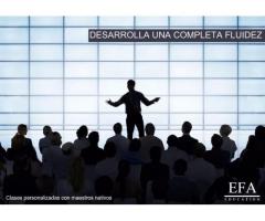 Cursos de inglés para empresas con maestros nativos. Grupos de 3-6