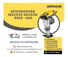 Apisonadora Wacker Neuson gran rendimiento bs60-4as