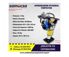 Apisonadora MARCA: HYUNDAI MODELO: FORTE 750N