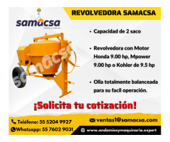 Revolvedora de la marca Samacsa 2 saco<-