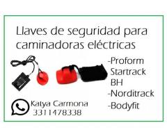 LLAVES DE SEGURIDAD PARA CAMINADORAS