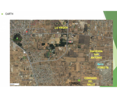 TERRENO EN METEPEC MIDE 1600M2 JUNTO AL FRAC DE CONDADO DEL VALLE CON CERTIFICADO PARCELARIO