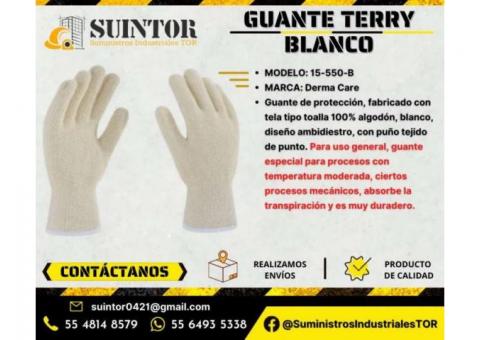 Guante Blanco Terry