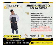 Mandil de Mezclilla C/bolsa