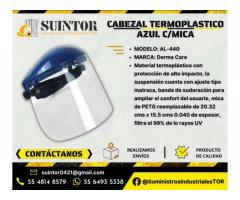 Cabezal Termoplástico Azul C/Mica