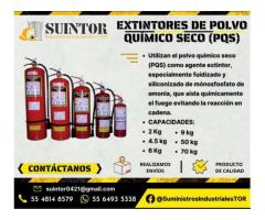 Extintores de Polvo químico seco