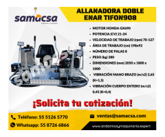 Allanadora Doble ENAR Modelos de gran capacidad