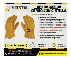 Guante de Operador chico con cintilla Derma care