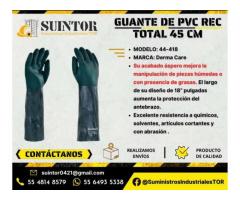 Guante de PVC Recto Derma Care