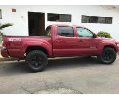 toyota tacoma 2011 rojo