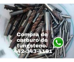 VENTA DE CARBURO DE TUNGSTENO USADO EN JUAREZ