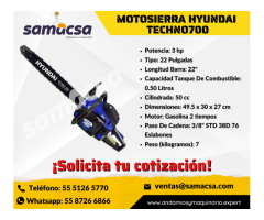 Motosierra- Techo700. Hyundai