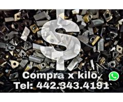 COMPRO PEDACERIA DE CARBURO DE TUNGSTENO  X KILO